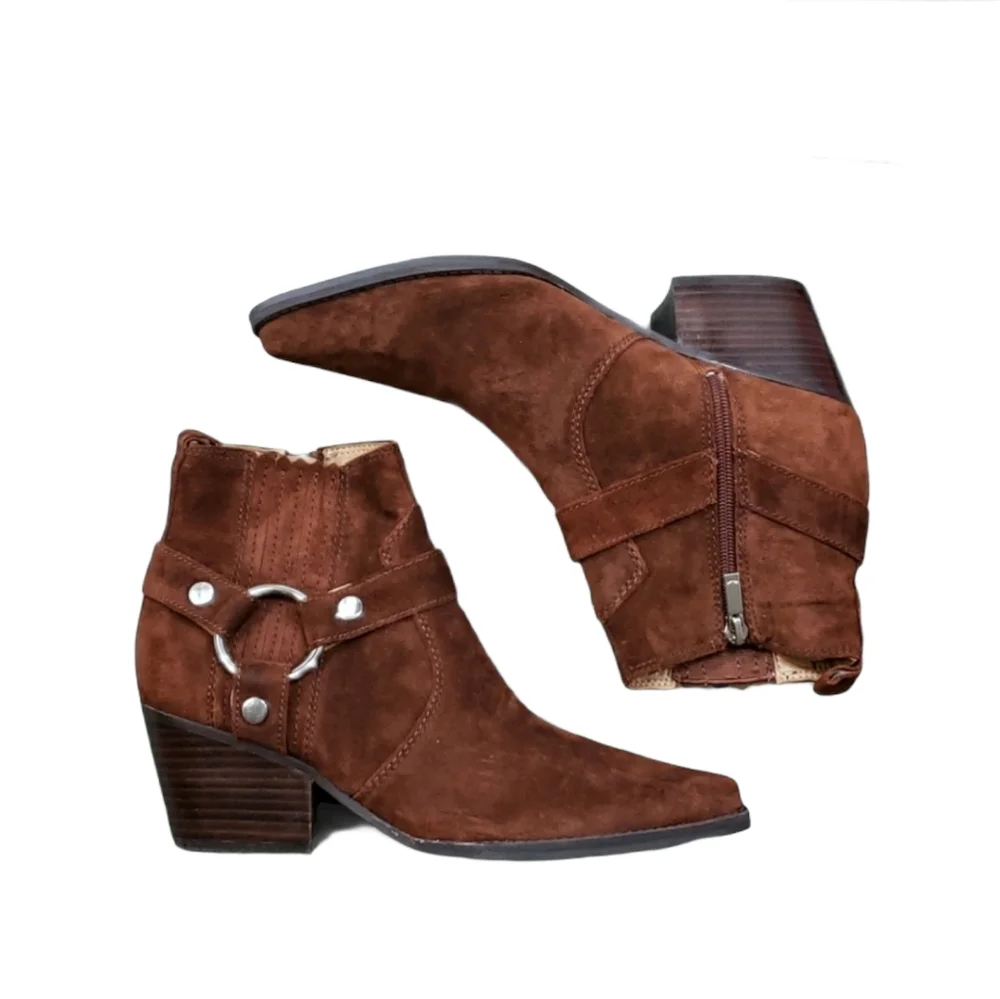 [Marc Fisher] 9M Halie Leather Boots